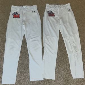 Under Armour Baseball Pants Size Medium 2 Pairs Indiana Mustangs